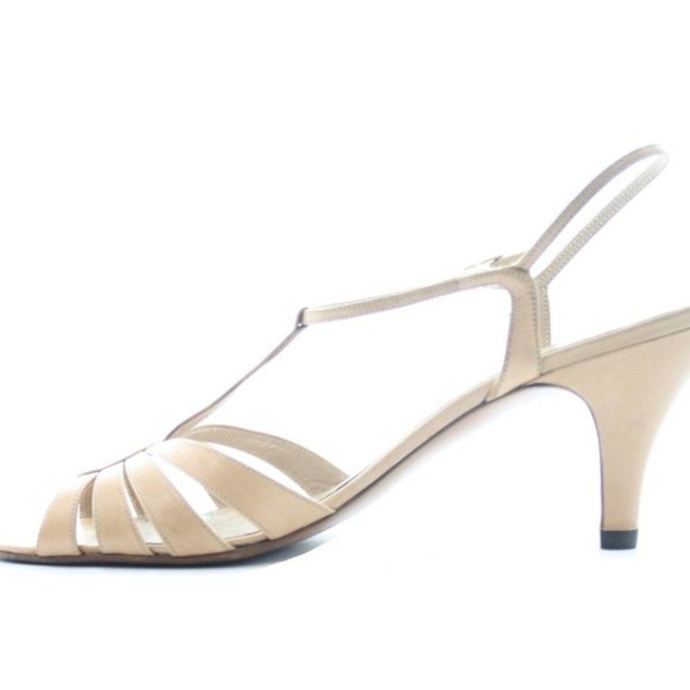 AMALFI BY RAUGONI STRAPPY LEATHER SANDALS SIZE 9